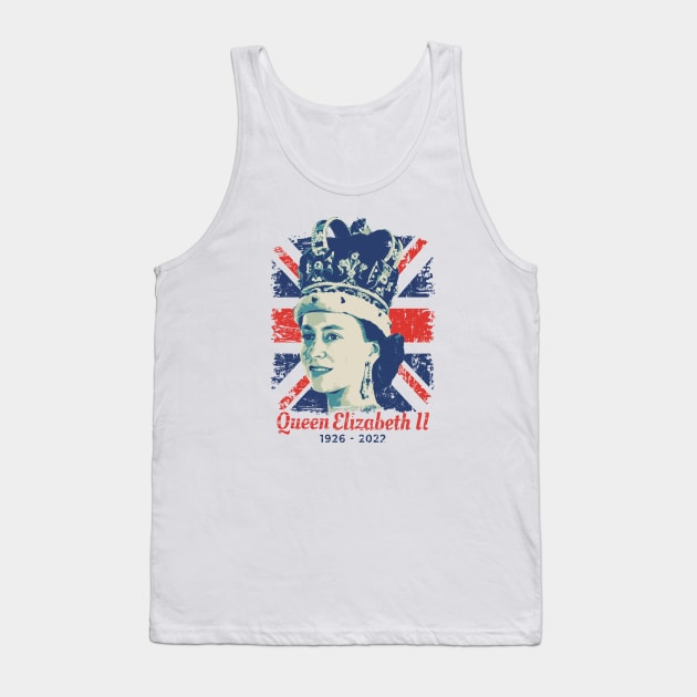 RIP Queen 1926-2022 Tank Top by LAKOSH